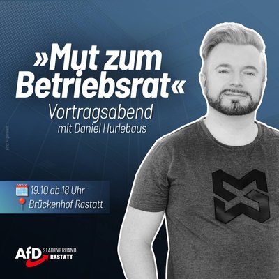 Event-Flyer Vortragsabend 