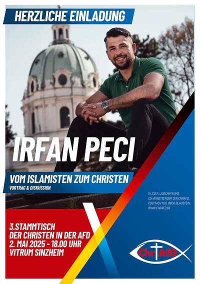 Event-Flyer Treffen der „Christen in der AfD e.V.“ 